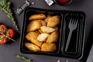 Смажені вареники XL  з картоплею та сиром 270 г.