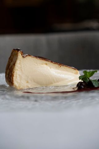 Tarta Cremosa De Queso Del Norte