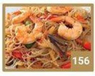 156 Spaghetti di soia con pesce