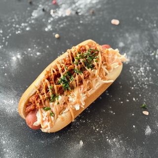 Carolina Pulled Pork'n Slaw Dog