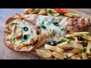 Pain Cornet Escalope Grillée