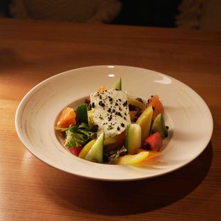 Овочевий салат з фетою