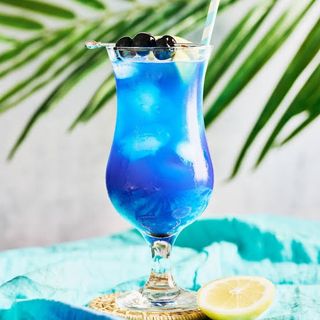 Blue Lagoon mocktail