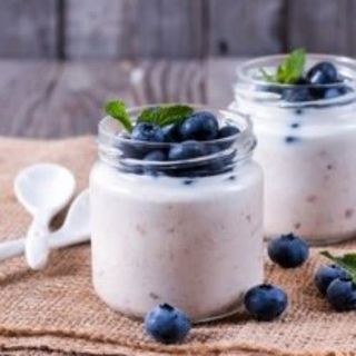 Batido Artesano De Yogur Con Arándanos