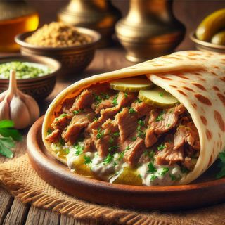Shawarma Sirio Típico (Mediana)