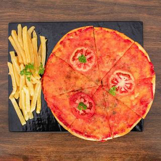 Combo (Vegetarian Pizza, French fries & soda)