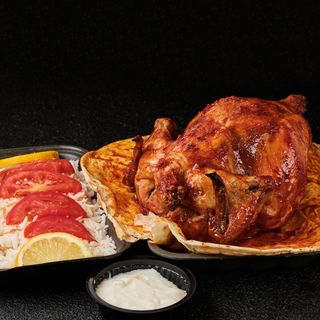 Курка-гриль з рисом