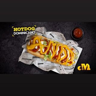 Hot dog dominicano