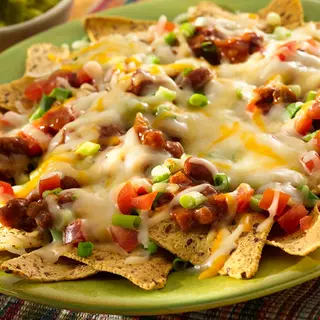 Cheese nachos