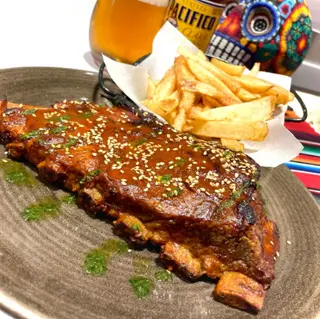 Costilla De Cerdo Bbq