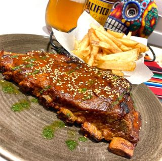 Costilla De Cerdo Bbq