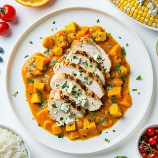 Gulasz z karkówki z ryżem