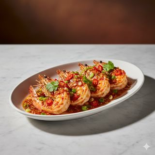 164 - Gamberoni piccanti 6pz 辣子大虾