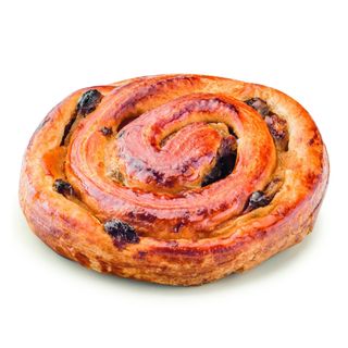 Roll de pasas y crema