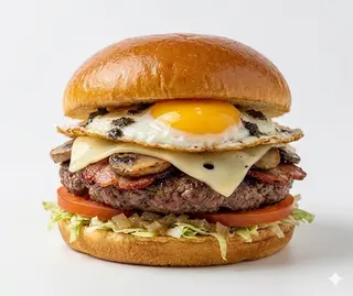 Hamburguesa La Trufada 