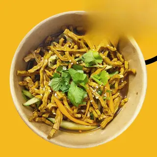 Tofu secco con salsa piccante