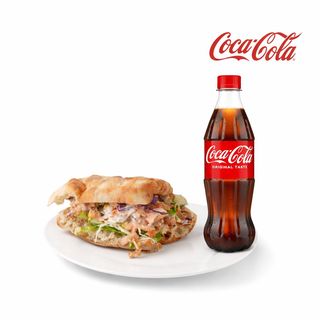 Kebab Pileći + Coca Cola 0.5l