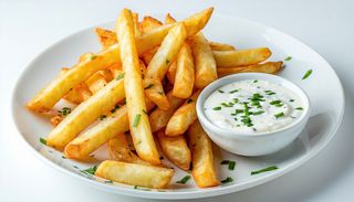 Порция пържени картофи