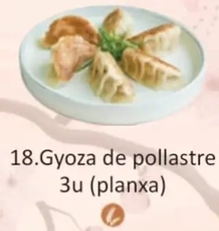 18. Gyoza De Pollastre Pianxa (6 Uds.)