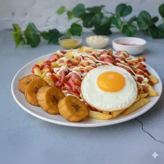 Salchipapa A Lo Pobre