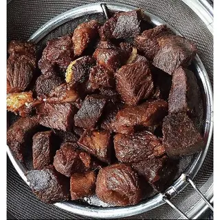 Pan-Fried Goat