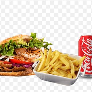 Menú Kebab Solo Carne