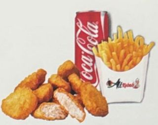 Menù box nuggets meal