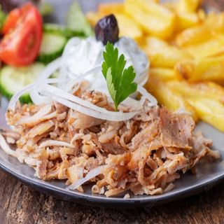 Plato con Patatas o Arroz