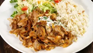 Shawarma En Plato Completo