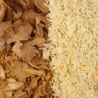 Kebab Box Carne Y Arroz (Pequeño)