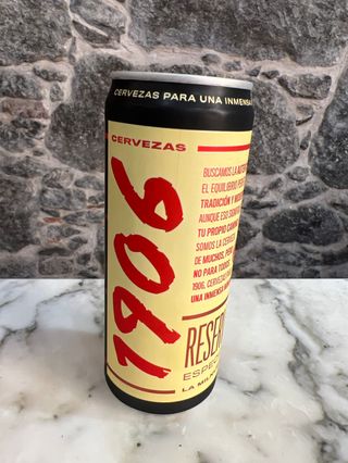 Lata Cerveza 1906