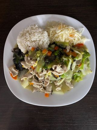 Wieprzowina z grzybami