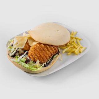 Hamburguesa De Pollito Pio