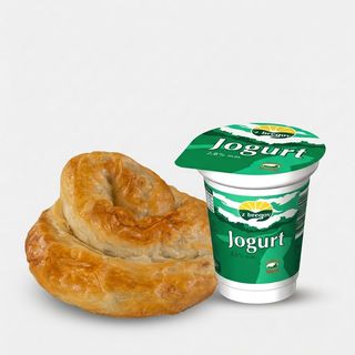 Burek motani sa sirom 150g + Jogurt 2,8% M.M. 180g Vindija
