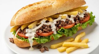 Bocadillo De Carne Picada