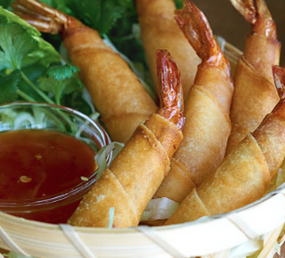 E17. Rollito con gamba