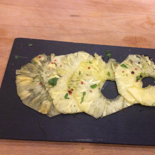 Carpaccio de Abacaxi