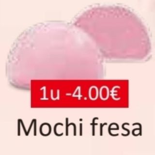 Mochi Fresa (1 Ud.)