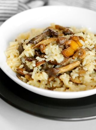 Risotto champignon et parmesan