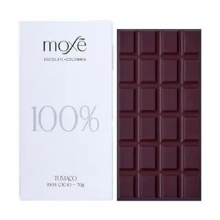 Tableta Chocolate Moxe Tumaco - 100% Cacao