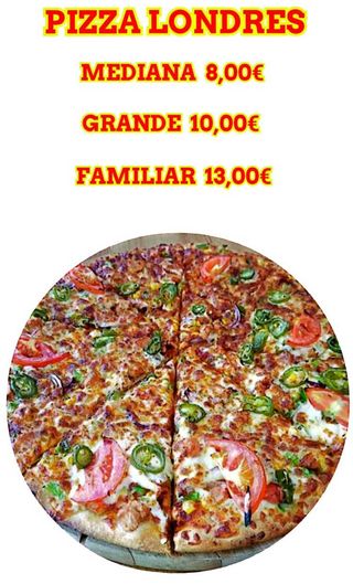 Pizza Vegetal (Familiar)