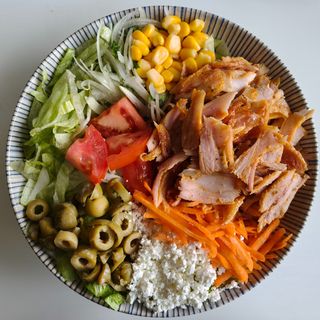 Ensalada de pollo César