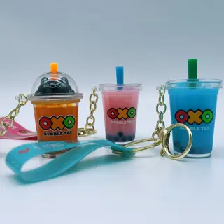 OXO 3D privjesak plavi