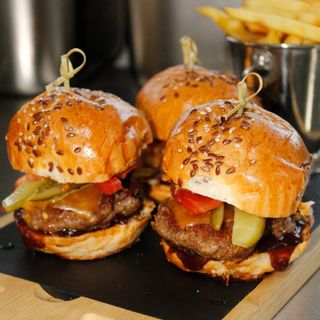 Trio mini burger