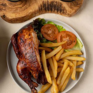 Menú De 1/2 Pollo A La Brasa