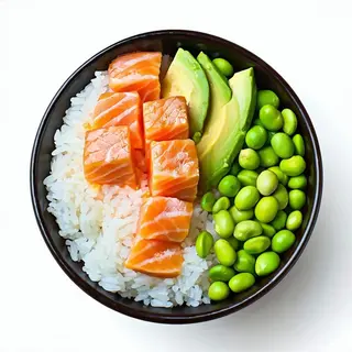 Poke misto tonno e salmone