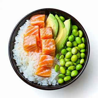 Poke misto tonno e salmone