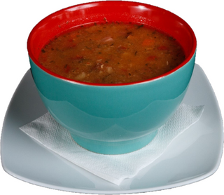 Ciorba de fasole cu afumatura 350ML