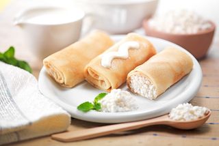 Млинці з солодким сиром 1 шт