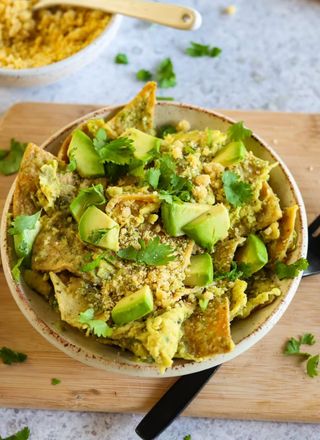 Vegetarian Chilaquiles